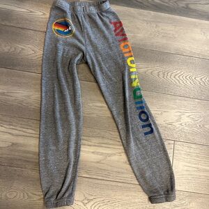Aviator Nation - kids grey sweats size 12